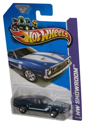 Buy Hot Wheels HW Showroom (2012) Blue '71 Mustang Boss 351 Car 224/250 • 13.06£