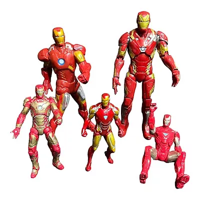 Buy Marvel Avengers Iron Man Hasbro Toy Action Figure Bundle Iron-Man • 9.99£