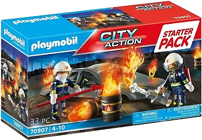Buy Playmobil City Action 70907 Starter Pack Fire Drill • 12.95£