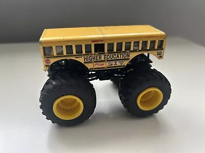 Buy Monster Jam Monster Truck Higher Education 1:64 Cool Bus Hot Wheels Rare • 12.99£