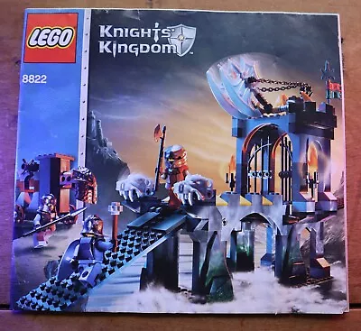 Buy Lego Knights Kingdom 8822 - Gargoyle Bridge JUST THE INSTRUCTION BOOK • 0.99£