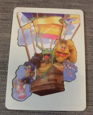 Buy Vintage 1981 Fisher-Price Ballon Ride The Muppets Puzzle Disney Kermit • 18.93£