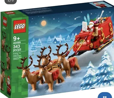 Buy Lego@ 40499 Santa's Sleigh. Brand New And Sealed. • 38.95£
