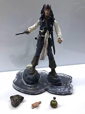 Buy NECA Pirates Of The Caribbean Series 2 Captain Jack Sparrow Figure RARE COMPLETE • 34.99£