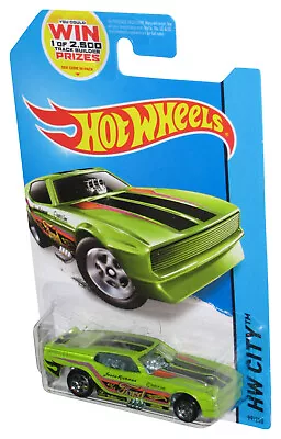 Buy Hot Wheels HW City (2013) Green '71 Mustang Funny Toy Car 99/250 • 11.06£