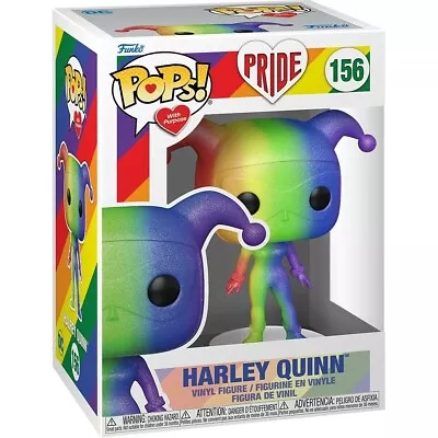 Buy Funko POP! With Purpose Pride DC Harley Quinn #156 Vinyl Figure New In Box • 9.50£
