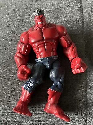 Buy Marvel Red Hulk Target Baf 8” Build A Figure Hasbro Genuine Complete 2008 • 35£