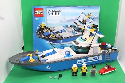 Buy LEGO CITY: Police Boat (7287) Complete Set • 18£