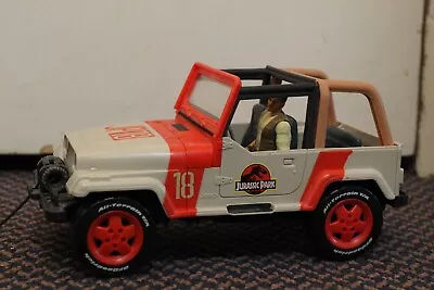 Buy Jurassic World Park Jeep Wrangler With Owen Grady Figure Mattel 2018 JP18   • 14.99£