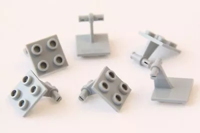 Buy Holder For Aeroplane Wheels Genuine Lego Part 4870 Brand New GREY 6 PIECES • 1.99£