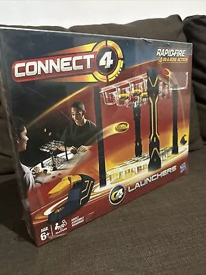 Buy Connect 4 Launchers Rapid Fire Game By Hasbro - Great Condition & Family Fun • 1.99£