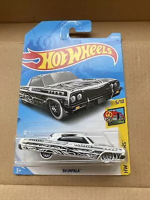Buy 2018 Hot Wheels ‘64 Impala #326/365 HW Art Cars Series #5/10 Short Card • 4£