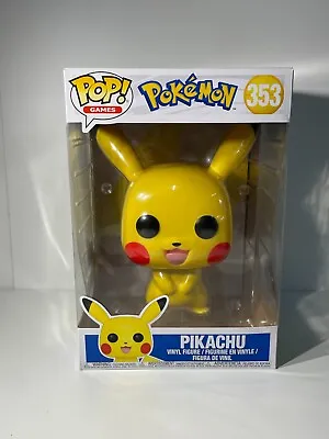 Buy Funko Pop! Games Pokemon Pikachu 10  Inch #353 • 29.99£