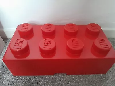 Buy Lego Red Storage 8 Stud Brick Box • 18.50£