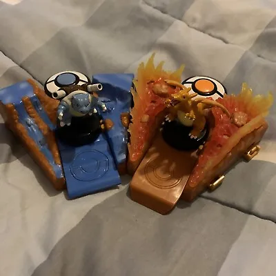 Buy Rare Pokémon Playset Charizard And Blastoise Shooter And Curling Figures 2004 • 5£
