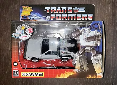 Buy Hasbro Transformers ‘Gigawatt’ Back To The Future (BTTF) DeLorean Figure • 75£