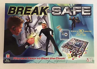 Buy Break The Safe Electronic Board Game 2003 Mattel Complete EC Tested • 28.37£