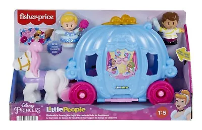 Buy Fisher Price Little People Disney Princess Cinderella Carriage **BRAND NEW** • 21.99£