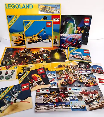 Buy Lego Instructions Manuals Bundle Job Lot All Different Sets 1990's Vintage LEGO • 28.34£