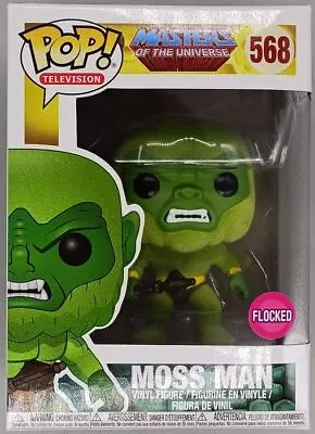 Buy Funko POP #568 Moss Man - Flocked - Masters Of The Universe With POP Protector • 29.99£