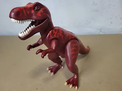 Buy Playmobil Pre History Dinosaurs: Red T-Rex Tyrannosaurus Rex Dino Figure 20cm • 5.99£