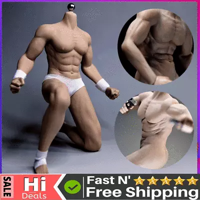 Buy 1/6 Scale  Muscular Male Body Figure Body Seamless For TBLeague Hot Toys Phicen • 6.69£