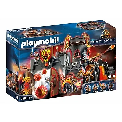 Buy Playmobil Knights Of Novelmore Burnham Raiders Castle Fortress 70221 • 148£