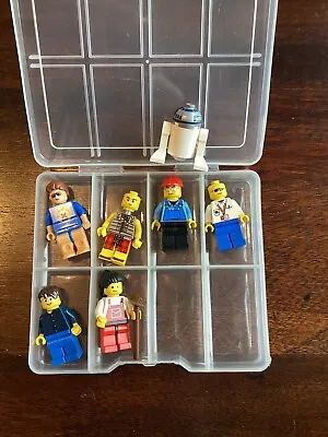 Buy Lego Minifigures Bundle Excellent Condition And Storage Box. • 4£