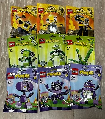 Buy LEGO Mixels Series 6, Complete Set Of 9, New & Factory Sealed • 199.99£