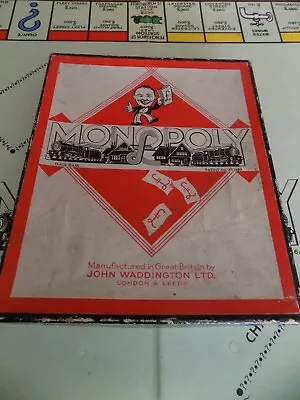 Buy Vintage 1940's Wartime Monopoly Board Game • 25£