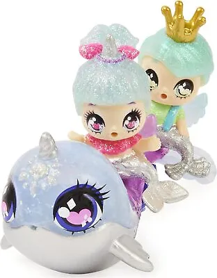 Buy Hatchimals Pixies Riders, Shimmer Babies Baby Twins With Glider And 4 Accessorie • 23.90£