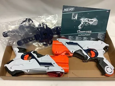 Buy Hasbro Nerf Laser Ops Pro 2 Gun Pack Activity Fun Toys For Boys 8+ • 9.95£
