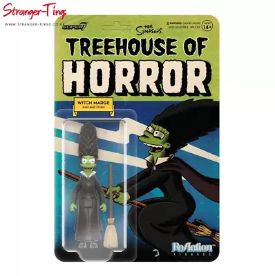 Buy Super 7 The Simpsons Wave 4 ReAction - Tree House Of Terror V2 Witch Marge • 17.95£
