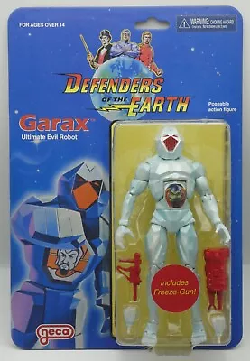 Buy NECA Defenders Of The Earth GARAX (Classic Toy Homage) King Features Exclusive • 33£