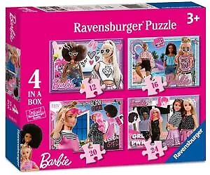 Buy Barbie 4 In A Box Jigsaw Puzzle • 7£