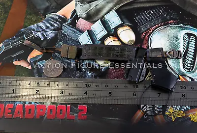 Buy Hot Toys Cable MMS583 1/6 Scale Tactical Belt Holster Pouches Magazines Deadpool • 29.95£