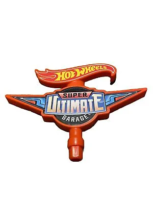 Buy Hot Wheels Super Ultimate Garage Top Sign Replacement Part Used • 6.61£