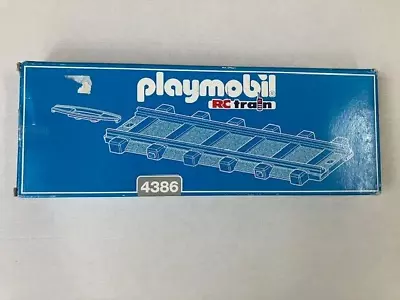 Buy Playmobil RC Train 4386 Rail Straight Track X 2 2001 NEW • 12.99£