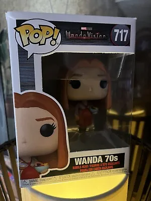 Buy 70s Wanda Funko Pop! - Marvel Wanda Vision #717 - Rare Vaulted - New In Box • 5£