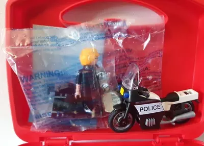 Buy Playmobil - City Action - Police Carry Case - Motorbike - Free Uk Postage • 5£