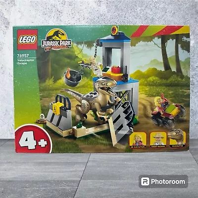 Buy LEGO Jurassic Park: Velociraptor Escape (76957) • 20.99£
