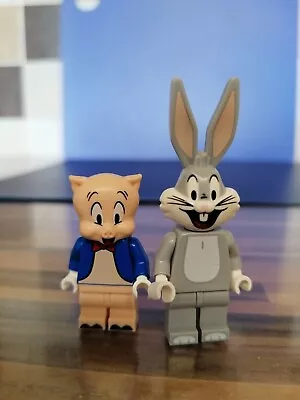 Buy Lego Looney Tunes Mini Figures ~ Bugs Bunny And Porky Pig • 7.99£