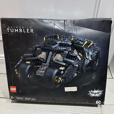 Buy LEGO DC Comics Super Heroes: Batmobile Tumbler (76240) - Unsealed Box • 175£