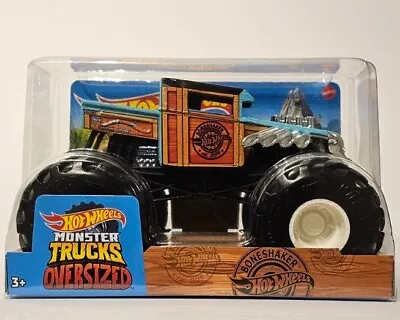 Buy Hot Wheels Monster Truck Oversized Boneshaker 1:24 Scale • 18.97£