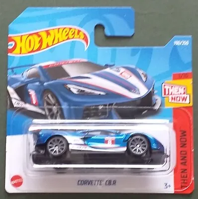 Buy Hot Wheels 2022 Corvette C8.r, Blue/white, Short Card. • 3.99£