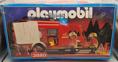 Buy Playmobil Fire Engine 3880 Used Set Boxed • 18£