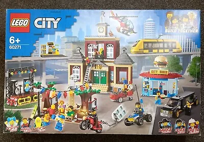 Buy LEGO City Town Main Square 60271 Sealed Large Heavy Set Discontinued RRP £190 🔥 • 164.99£