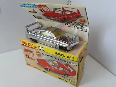 Buy Dinky 108 Joe 90, Sam's Car Silver. Car NM To Mint; Box Mint; Plinth Near Mint • 395£