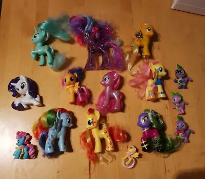 Buy My Little Pony Job Lot Bundle Lyra Scootaloo Sunset Shimmer Princess Luna Spike  • 4.99£