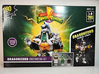 Buy Power Rangers - Dragonzord Construction Set (280 Pieces) - Brand New & Sealed • 20.99£